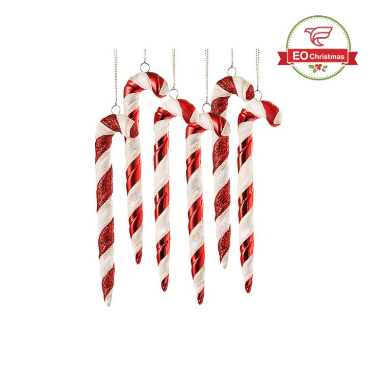 Candy Cane Christmas Tree Ornaments