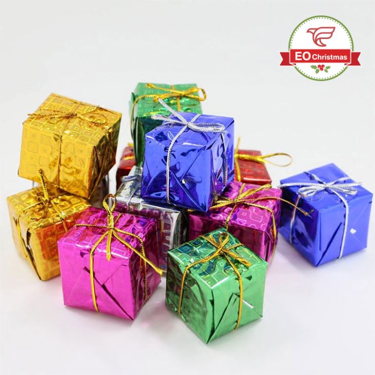 Mini Gift Boxes Christmas Tree Ornaments