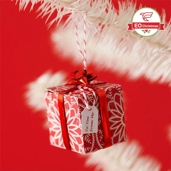 Mini Gift Boxes Christmas Tree Ornaments