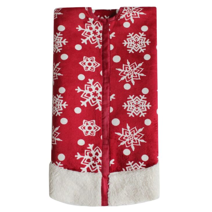 Snowflake Christmas Tree Skirt