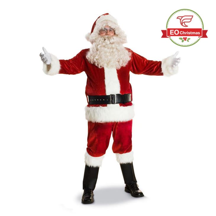 Velvet Santa Claus Costume